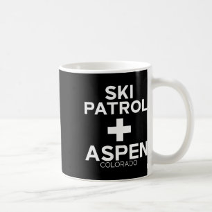 Caneca De Café Vintage Ski Patrol Aspen T Shirt Snowboard Skii