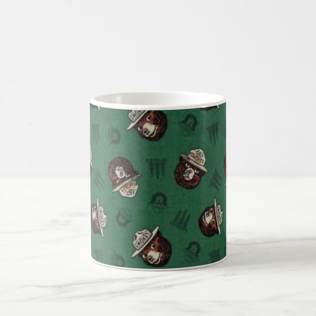 Caneca De Café Vintage Smoky the Bear Mug (Centro)