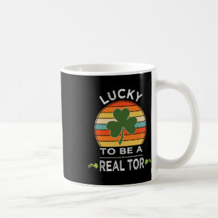 Caneca De Café Vintage Sorte Ser Um Ator Rua Patrick Day Gift