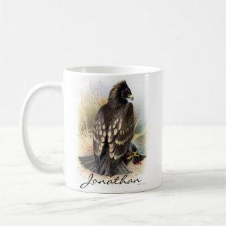 Caneca De Café Vintage Spotage Eagle Painting