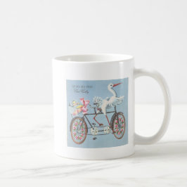 Caneca De Café Vintage Storm em Bike To You and Your Baby