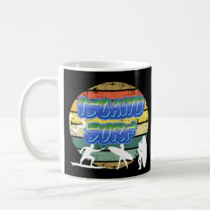 Caneca De Café Vintage Sun, Sand e Surf