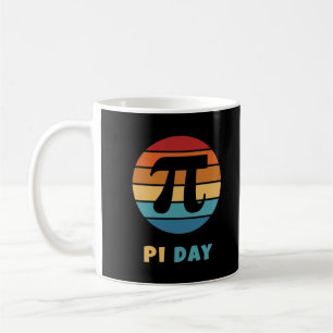 Caneca De Café Vintage Sunset 3.14 Feliz Dia do Pi