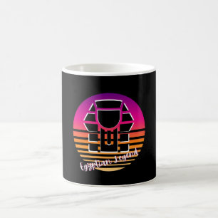 Caneca De Café Vintage Sunset Pharaoh T Camisa Egípcia