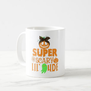CANECA DE CAFÉ VINTAGE SUPER ASSUSTADOR PEQUENO CARA - ABÓBORA AS