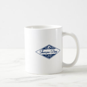 Caneca De Café Vintage Tampa Bay Florida Estabeleceu 1849 Beach B