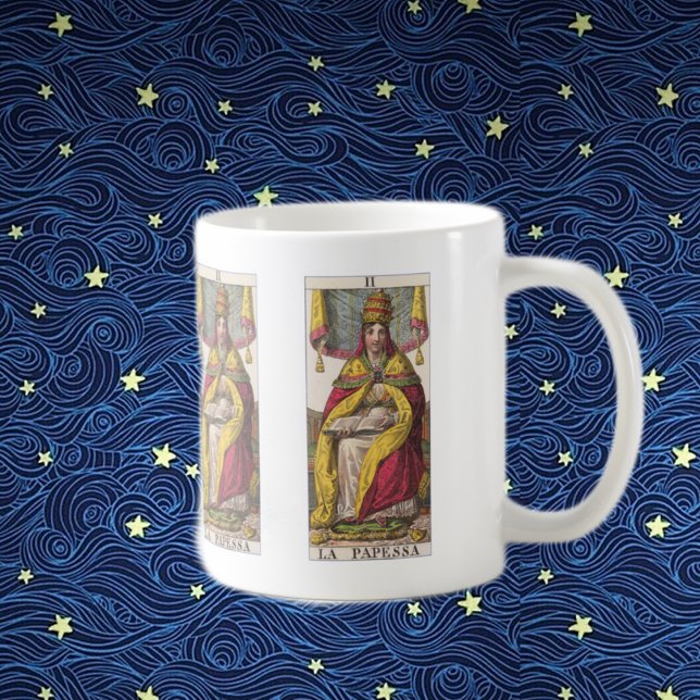 Caneca De Café Vintage Tarot (Criador carregado)