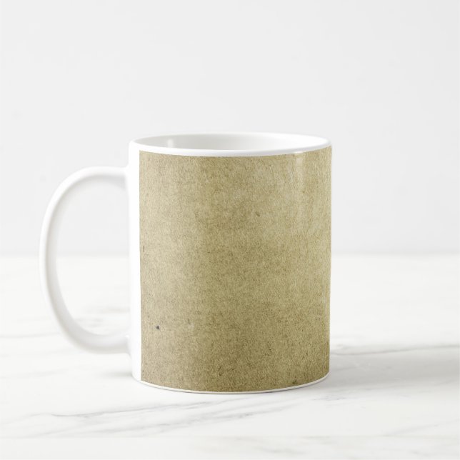 Caneca De Café Vintage texture Vintage Retro (Esquerda)