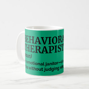 Caneca De Café Vintage Therapist Humor Job Definition Mug