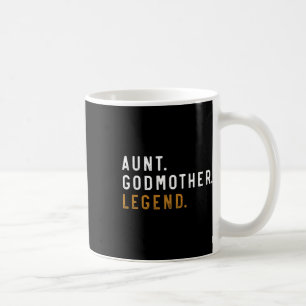 Caneca De Café Vintage Tia Madrinha Legenda Mães Engraçadas