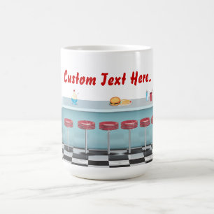 Caneca De Café Vintage todo o comensal americano