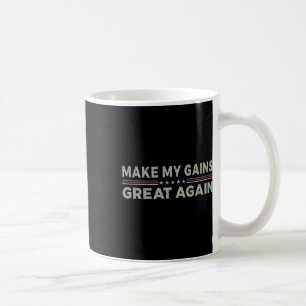 Caneca De Café Vintage Torna Meu Excelente De Ganhos Novamente En