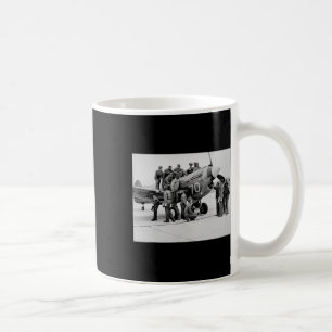 Caneca De Café Vintage Tuskegee Pilots Eusa Black History World W