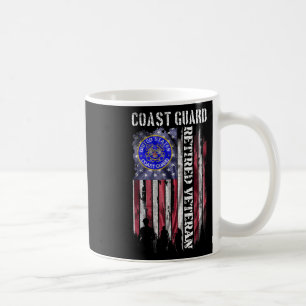 Caneca De Café Vintage U.A. Guarda Costeira Americana