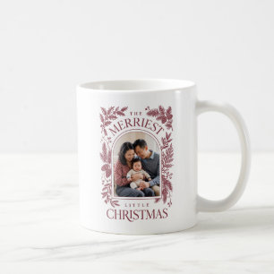Caneca De Café Vintage Vermelho Natal Mais Alegre Duas Fotos