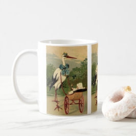 Caneca De Café Vintage Victorian Storey e Baby Carruagem