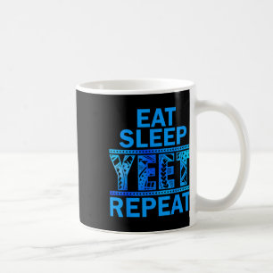 Caneca De Café Vintage Yeet Roupa Mens Engraçado Dizendo Comer So