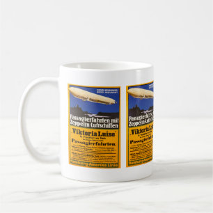 Caneca De Café Vintage Zeppelin Viktoria Luise Coffee Mug