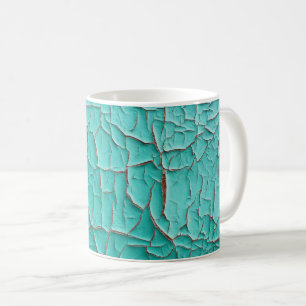 Caneca De Café Vintagem azul-lacrimogêneo