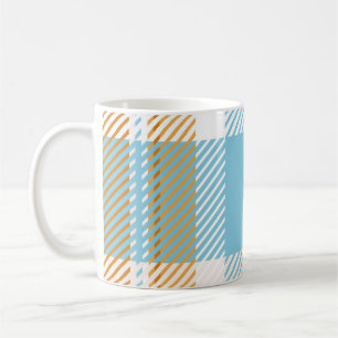 Caneca De Café Vintagem de xadrez ou tartã: fundo ou textura i