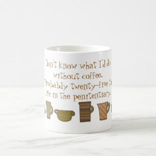 Caneca de Café Vinte e Cinco para a Vida