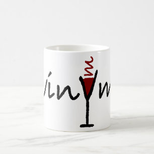 Caneca De Café Vinym Text Mug