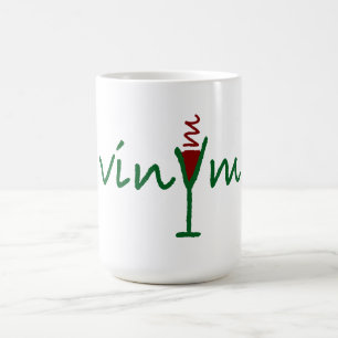 Caneca De Café Vinyme Text Coffee Mug