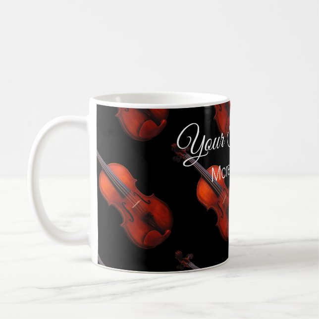 Caneca De Café Viola Mug para a Loja Viola (Esquerda)