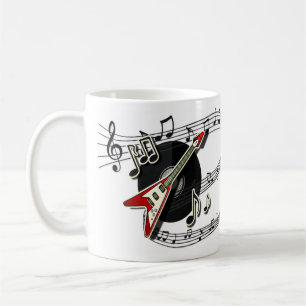 Caneca De Café Violão 2