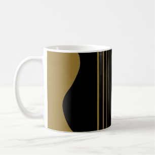 Caneca De Café Violão ouro