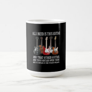 Caneca De Café Violão   Tudo Que Preciso É De Um Violão Qualqu