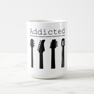 Caneca De Café Violão viciado