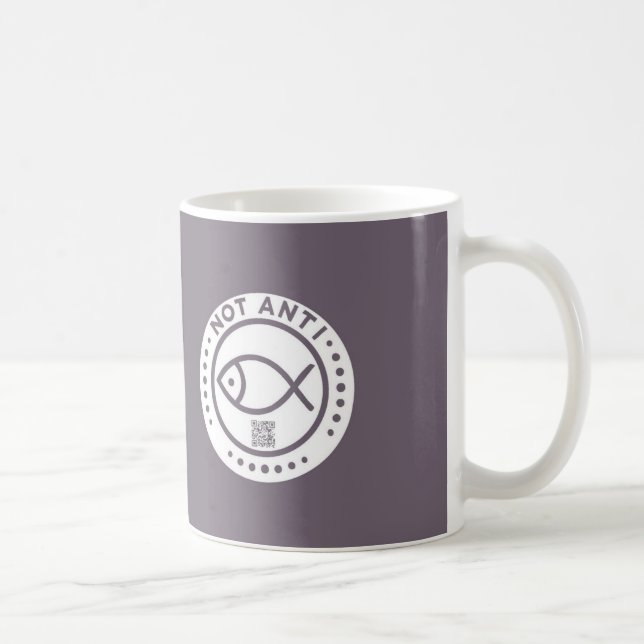 Caneca De Café Violet Not Anti Fish Mug (Direita)