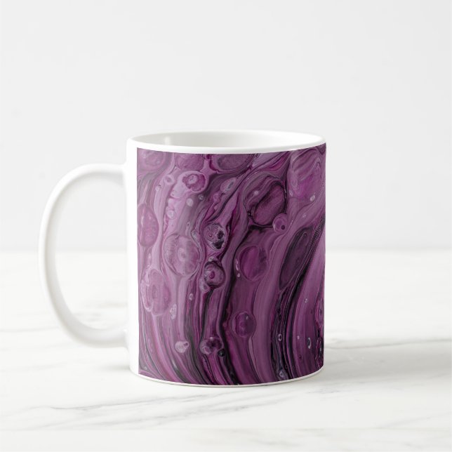 Caneca De Café Violeta (Esquerda)