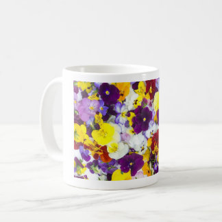 Caneca De Café Violetas, Lavanda, Tema Rosa