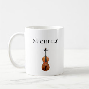 Caneca De Café Violin Classic Music Fiddle