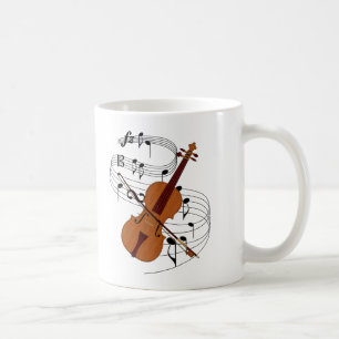 Caneca De Café Violino