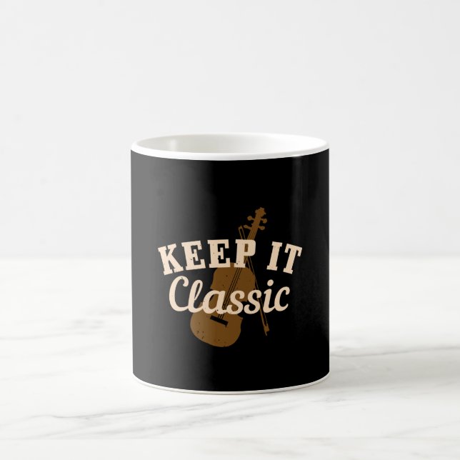 Caneca De Café Violino - Manter Clássico (Centro)