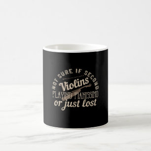 Caneca De Café Violino - Os Segundo Violinos São Perdidos