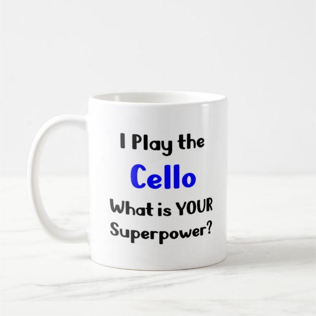 Caneca De Café violoncelo (Esquerda)