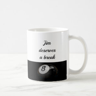 Caneca De Café VIP Billiards - Mug de café personalizado