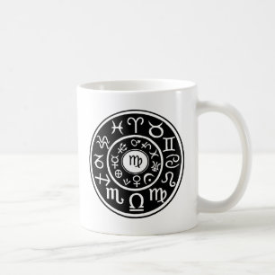 Caneca De Café Virgem - Constelação Astrológica do Zodíaco