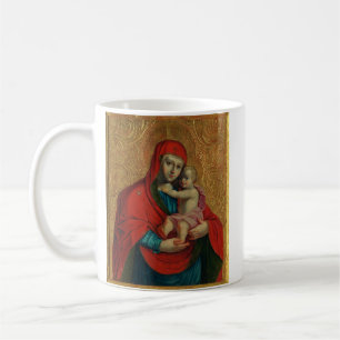 Caneca De Café Virgem Maria e Menino Jesus por Jan Rombauer