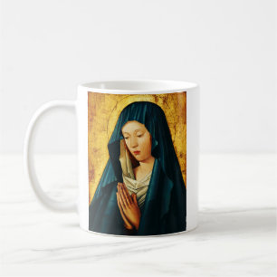 Caneca De Café Virgem Maria Hodegetria Arte de Ícone Católico Biz