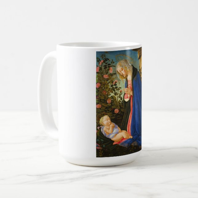 CANECA DE CAFÉ VIRGIN ADORANDO CRIANÇAS DE CRISTO SONORO (Frente Esquerda)