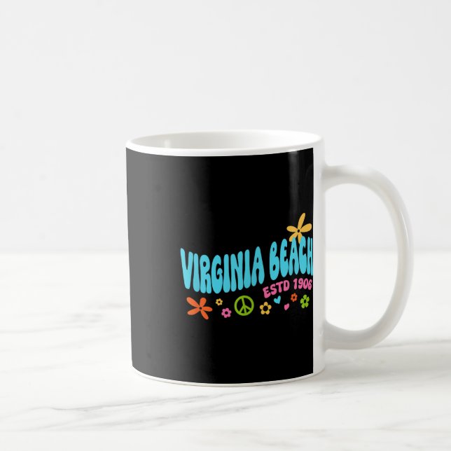 Caneca De Café Virginia Beach (Direita)