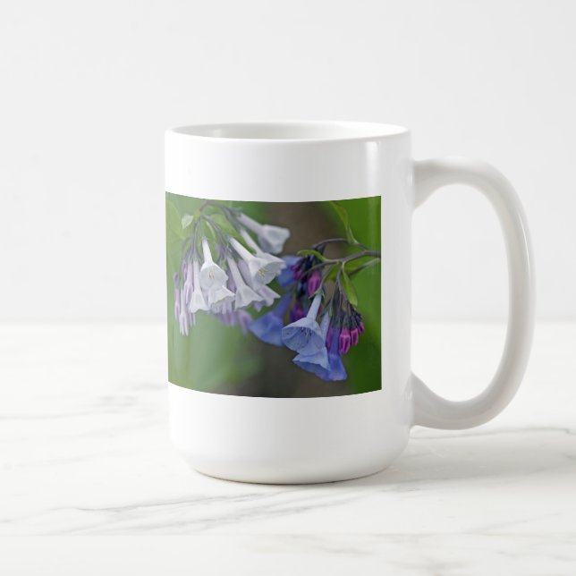 Caneca De Café Virginia Bluebells Wildflorls (Direita)