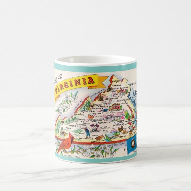 Caneca De Café Virginia Mug (Centro)