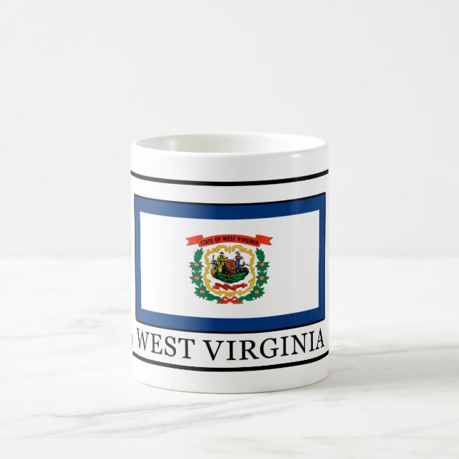 Caneca De Café Virgínia Ocidental (Centro)