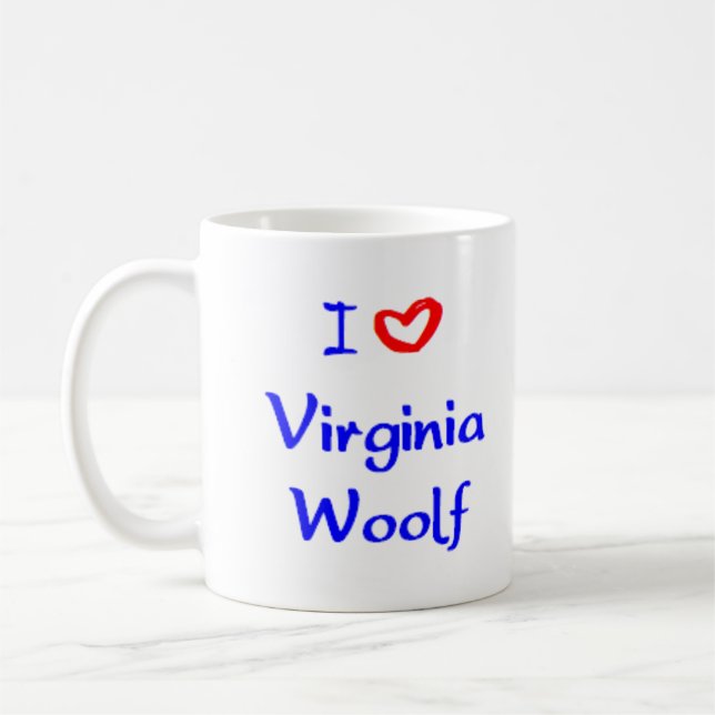 Caneca De Café virginia woolf (Esquerda)